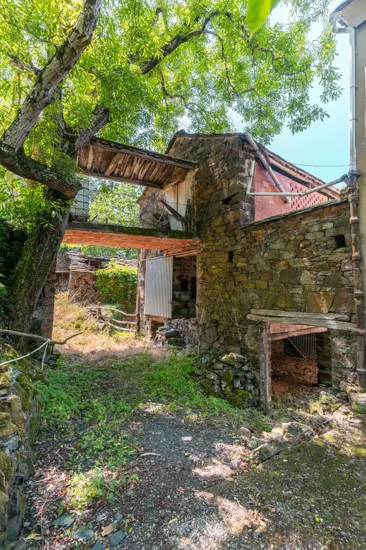 Vista exterior de Casa o xalet en venda en Illano