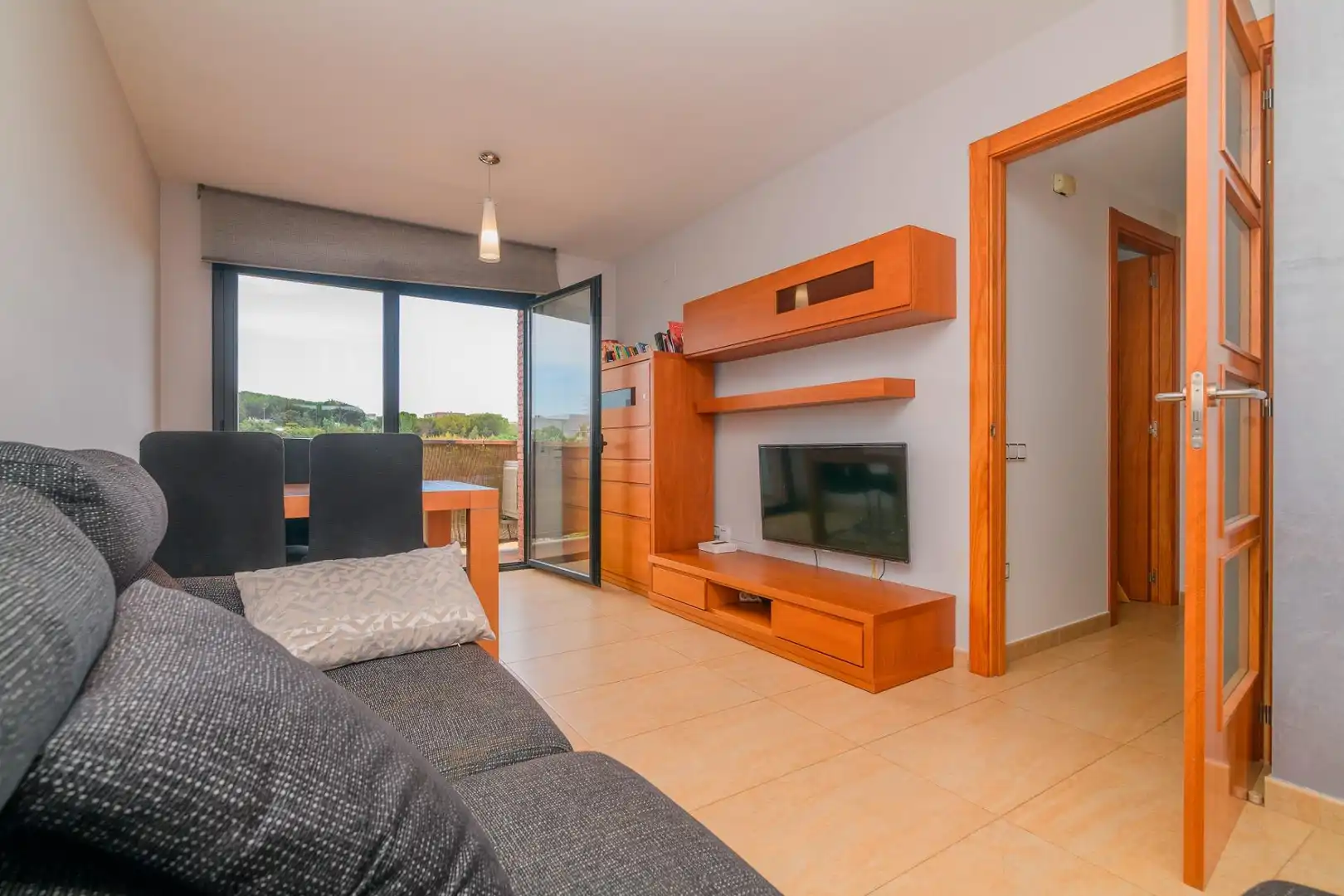 Sala de estar de Dúplex en venta en Manresa con Aire acondicionado, Calefacción y Terraza
