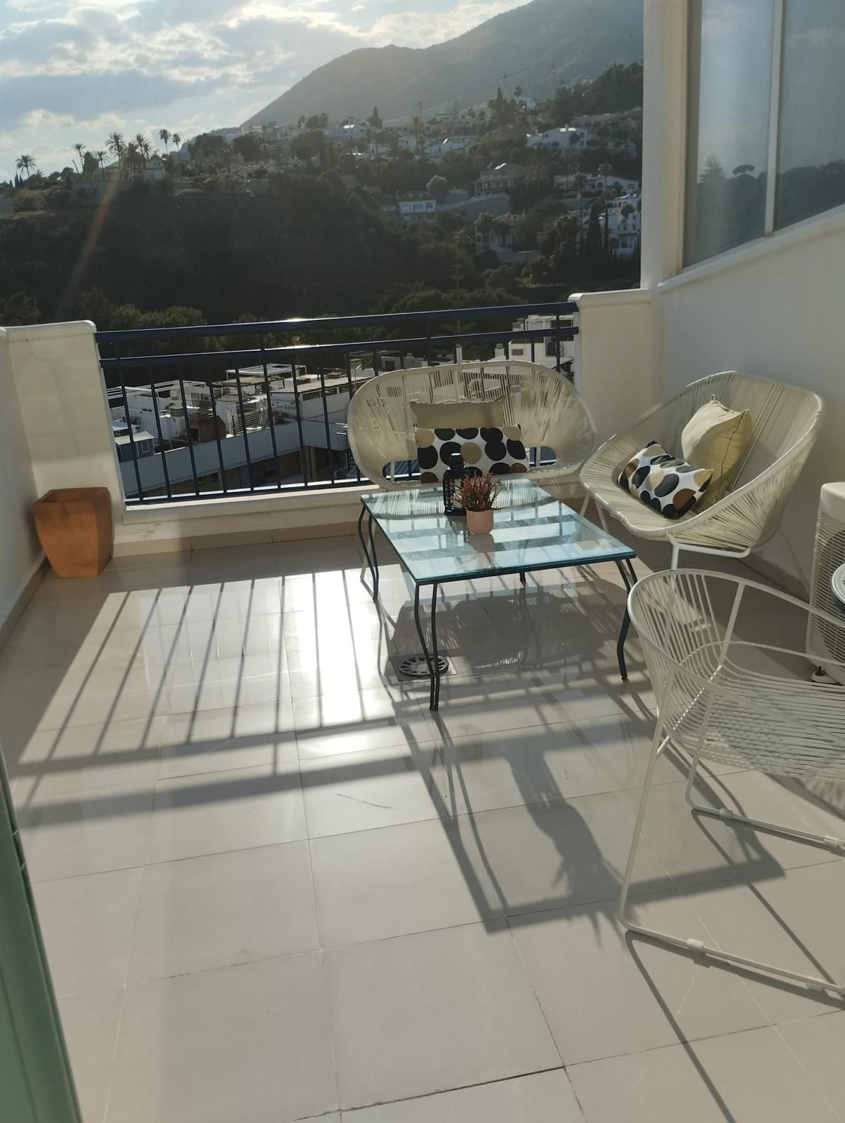 Terrace of Apartment for sale in Benalmádena  with Air Conditioner, Heating and Terrace