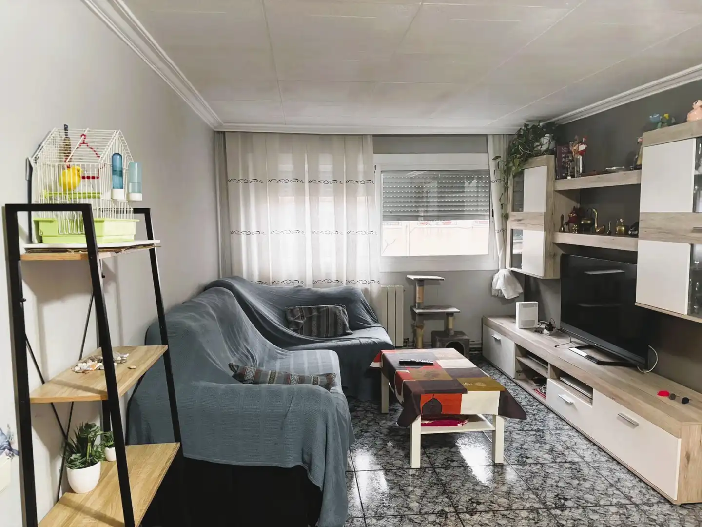 Sala de estar de Piso en venta en Terrassa con Calefacción