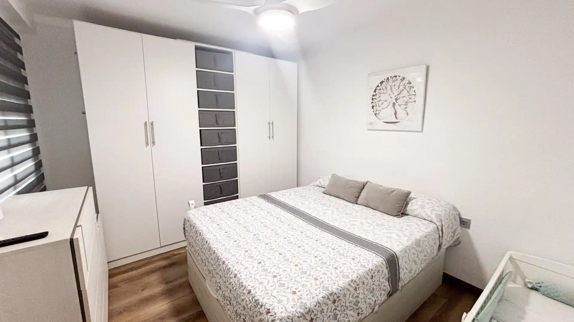 Schlafzimmer von Wohnung zum Verkauf in Mislata mit Klimaanlage, Möbliert und Balkon
