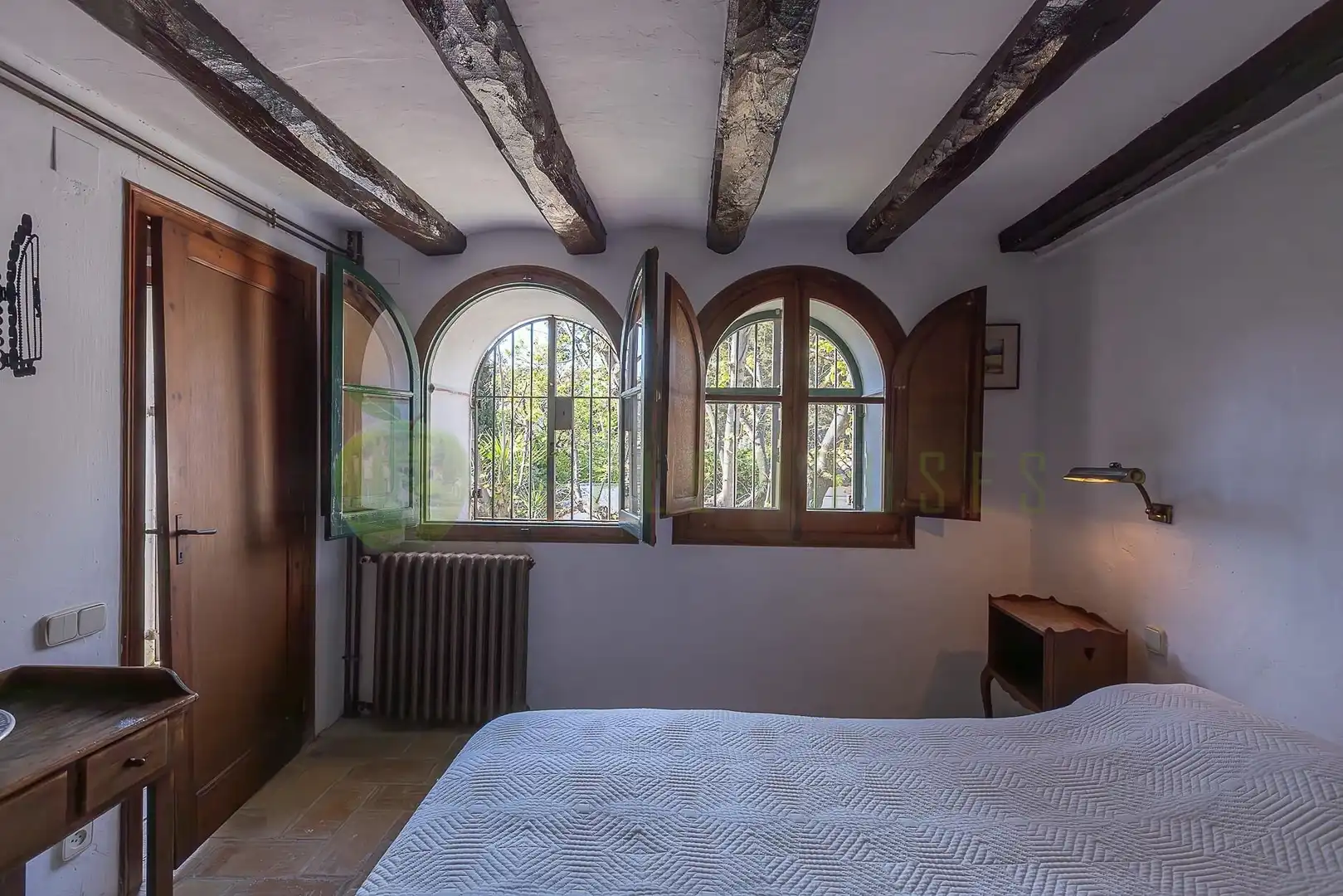 Dormitori de Casa o xalet en venda en Vilanova i la Geltrú amb Aire condicionat, Calefacció i Jardí privat
