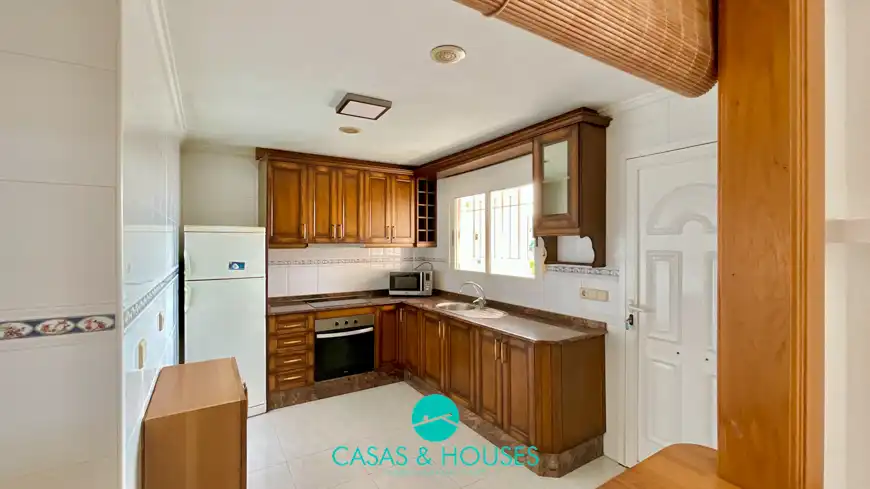 Cocina de Casa o chalet en venta en Cartagena con Jardín privado, Terraza y Balcón