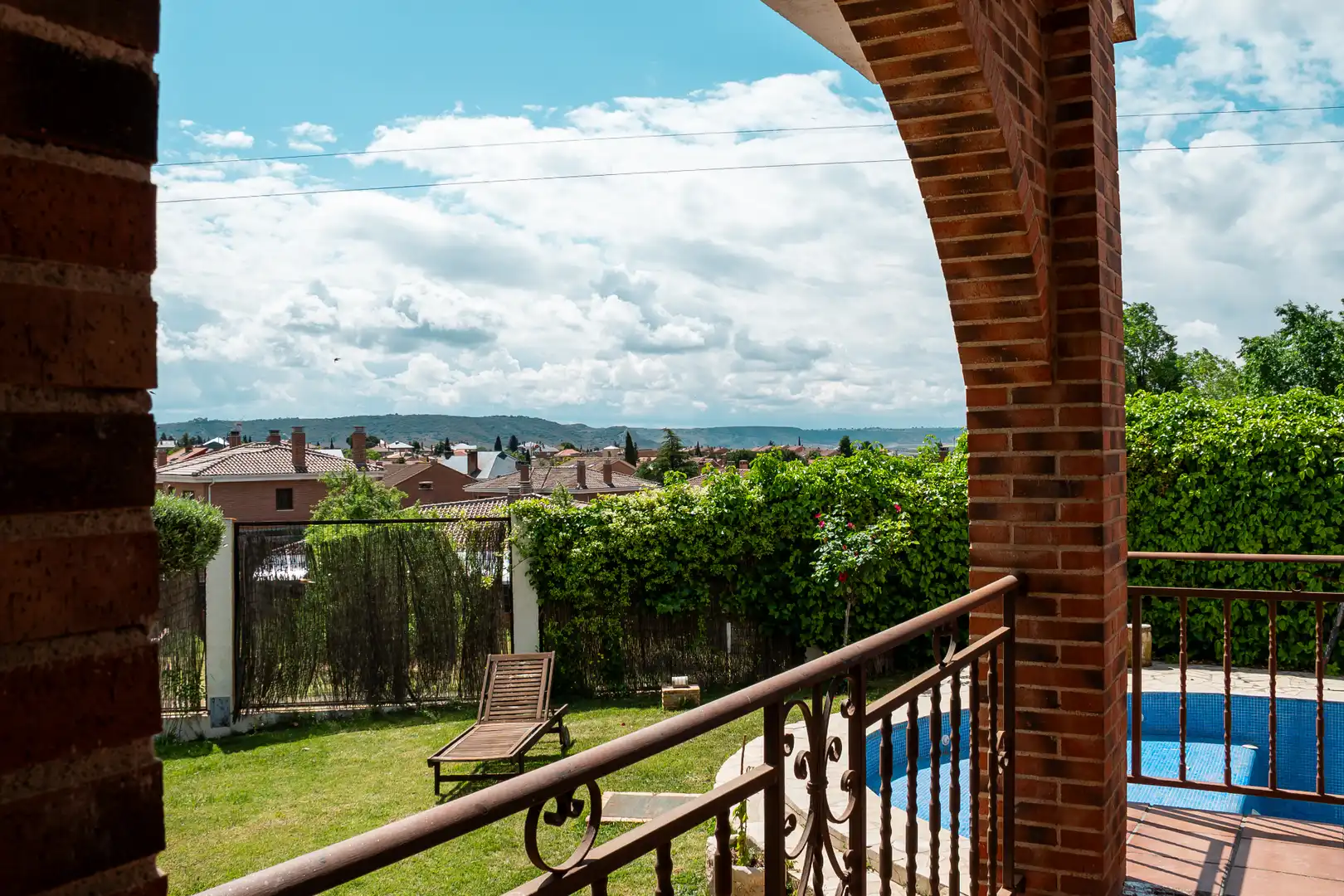 Terraza de Casa o chalet en venta en Villalbilla con Aire acondicionado, Calefacción y Jardín privado