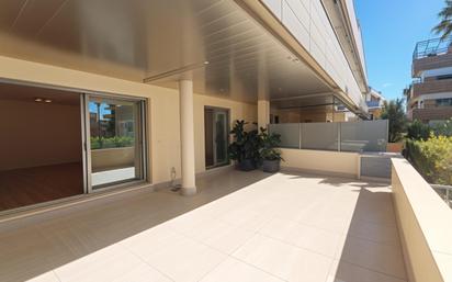 Terrace of Flat for sale in Vilanova i la Geltrú  with Air Conditioner, Terrace and Swimming Pool