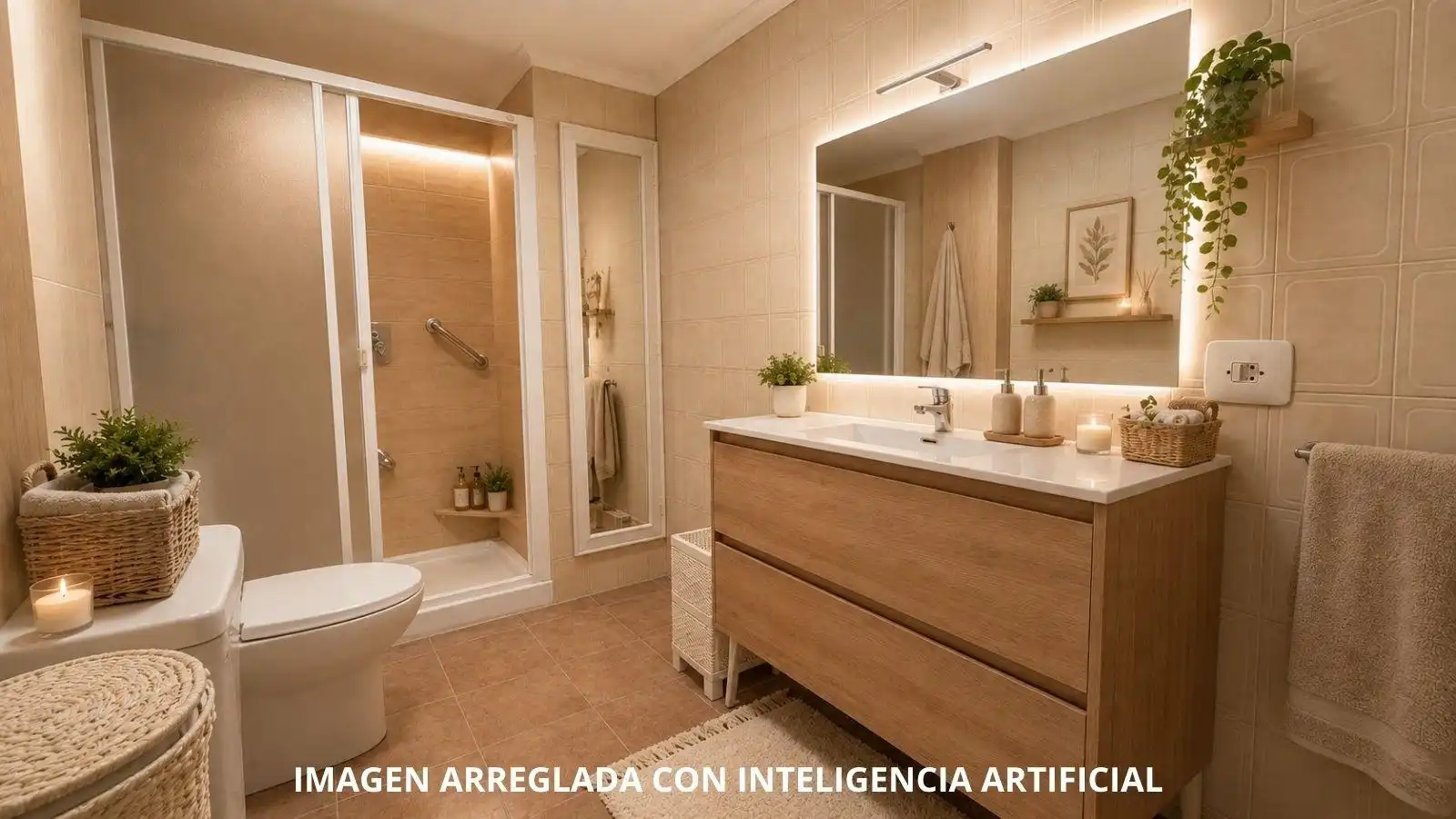 Badezimmer von Wohnung zum Verkauf in Cullera mit Balkon