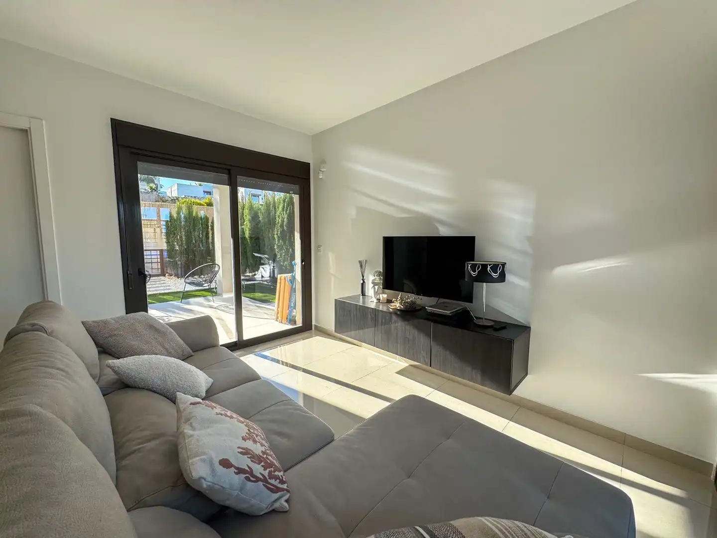 Wohnzimmer von Haus oder Chalet zum Verkauf in Algorfa mit Klimaanlage, Heizung und Privatgarten