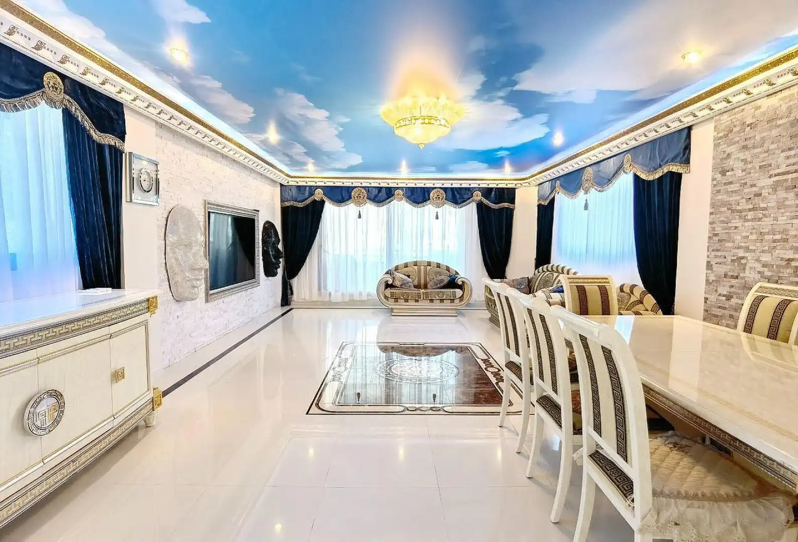 Sala de estar de Casa o chalet en venta en Altea con Calefacción, Terraza y Piscina