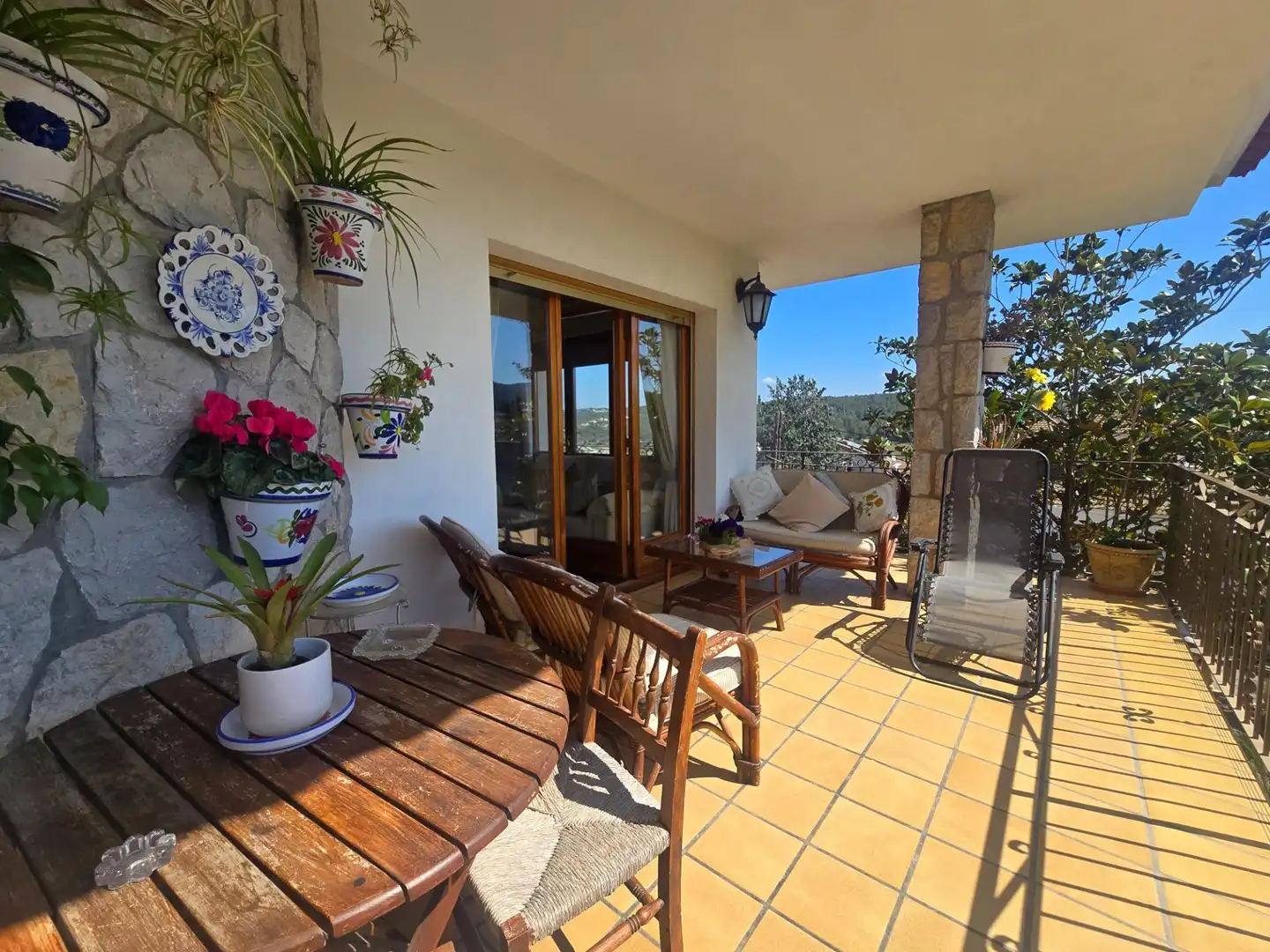 Terraza de Casa o chalet en venta en Canyelles con Calefacción, Jardín privado y Terraza