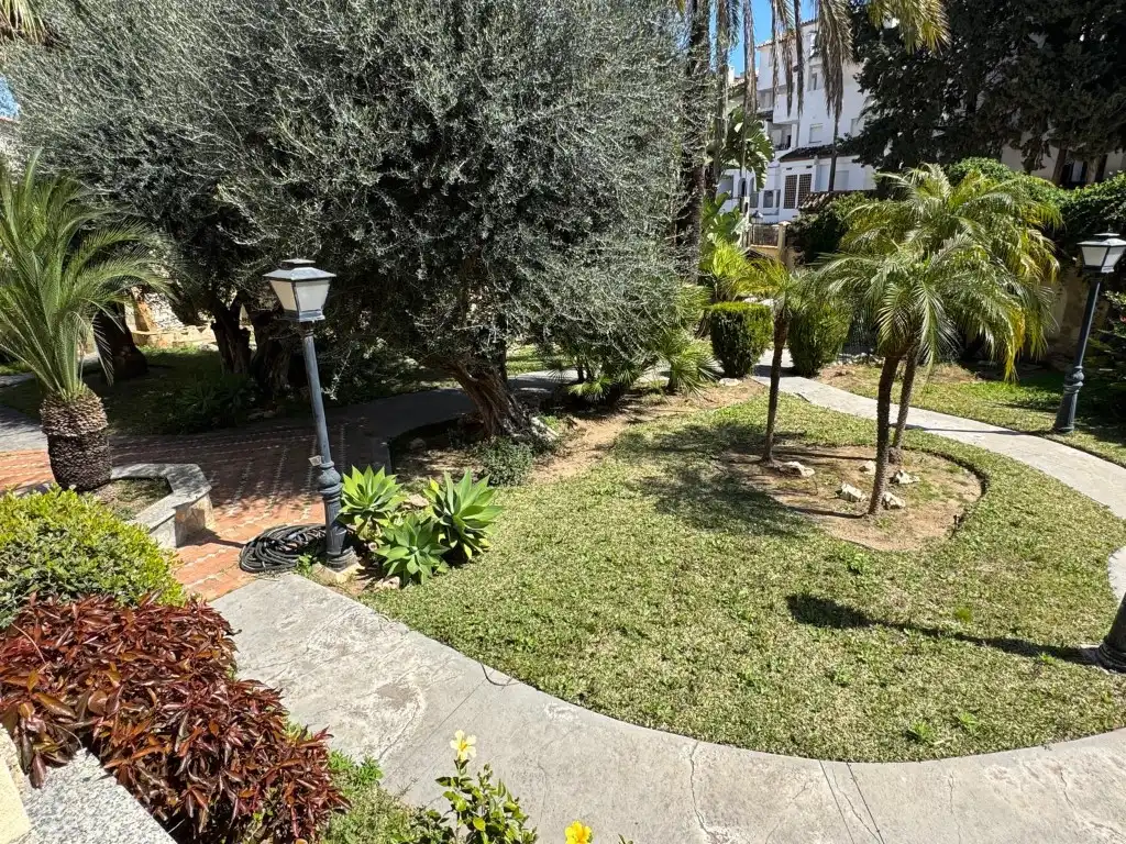 Garden of Houses for rent in Torremolinos  with Air Conditioner, Private garden and Terrace
