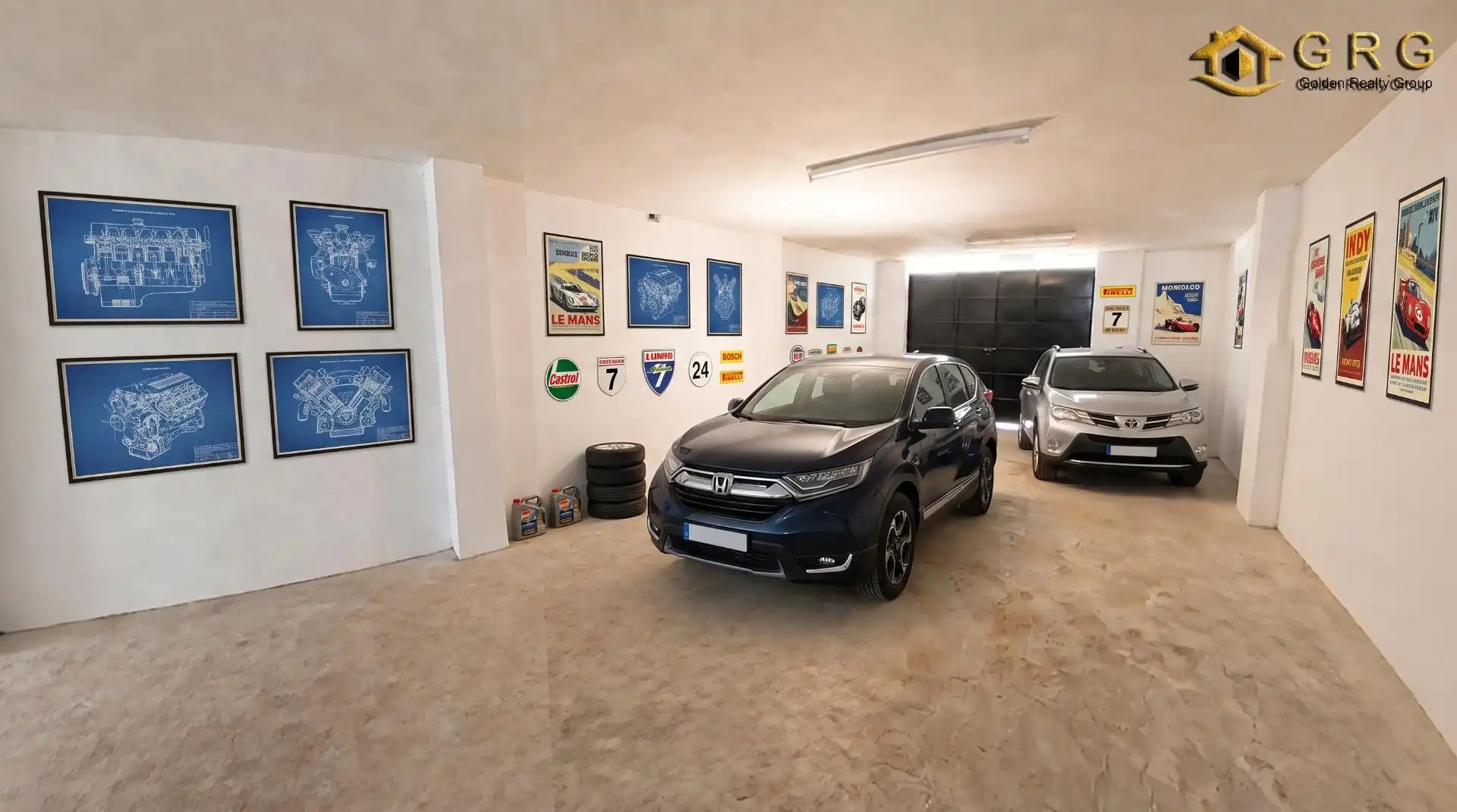 Parking de Casa adosada en venta en Sanlúcar la Mayor con Aire acondicionado, Calefacción y Terraza