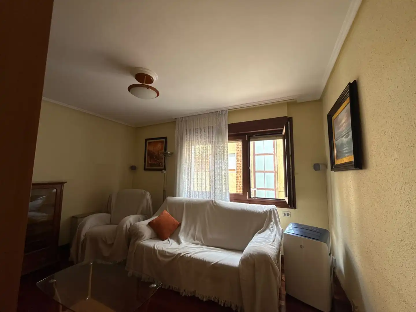 Sala de estar de Piso en venta en Getxo  con Calefacción y Balcón