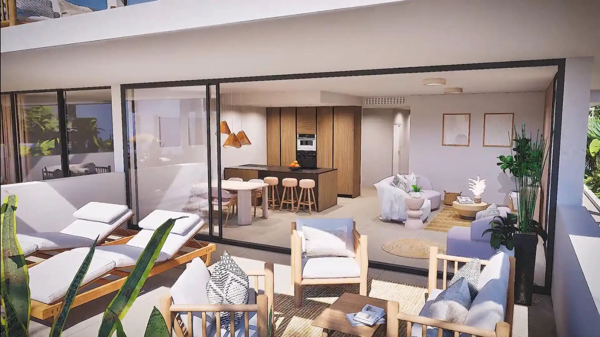 Sala de estar de Apartamento en venta en Cartagena