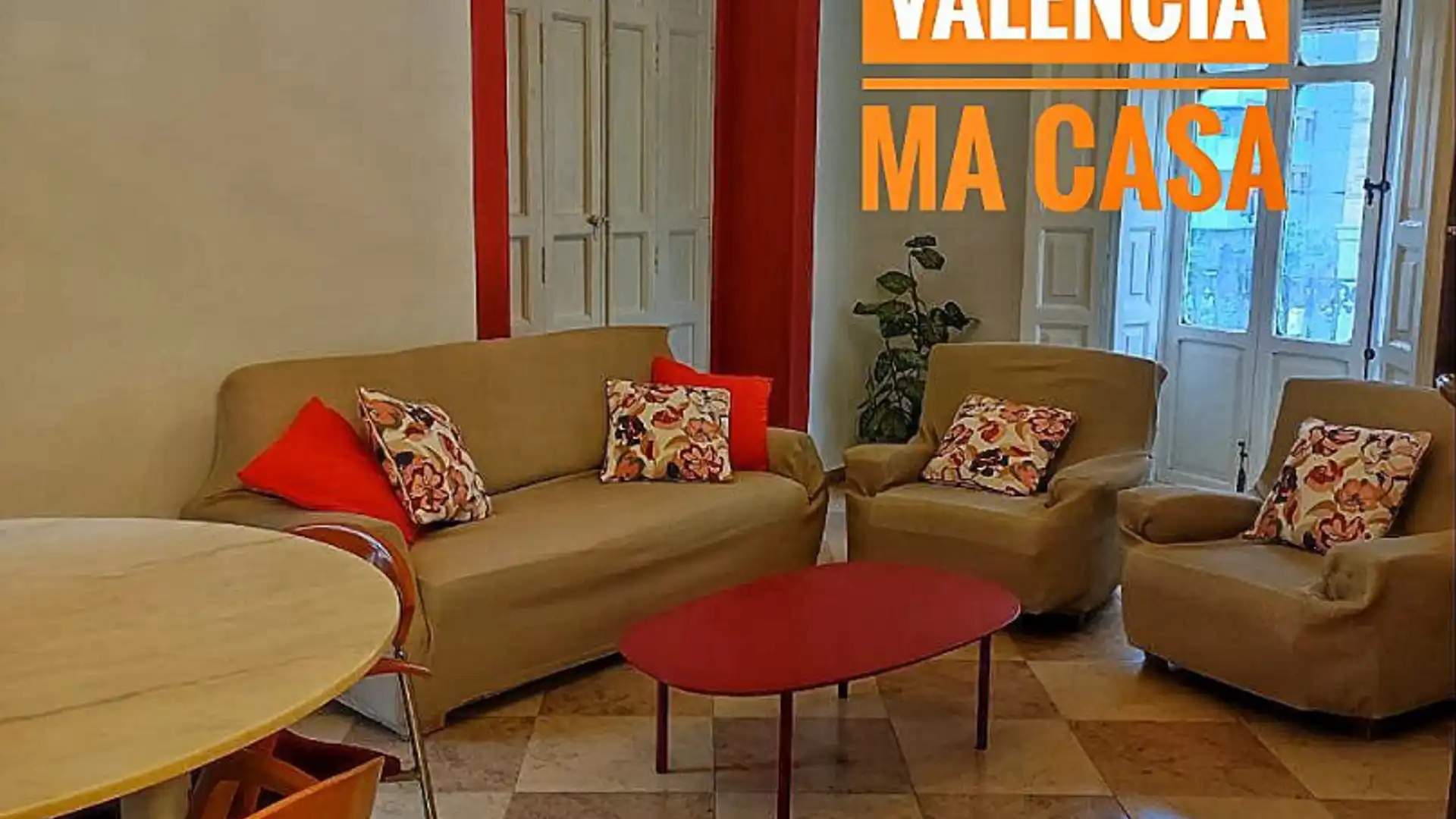 Flat for rent in  Valencia Capital  with Air Conditioner, Heating and Furnished