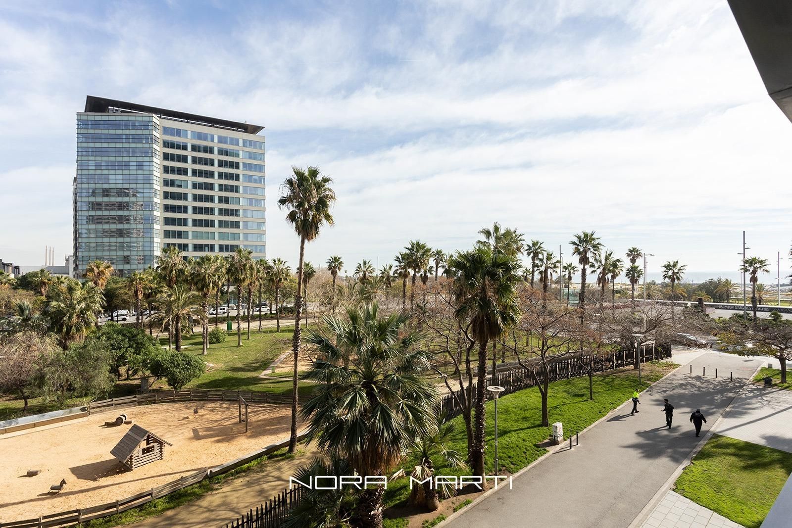 Vista exterior de Piso en venta en  Barcelona Capital con Aire acondicionado, Calefacción y Jardín privado