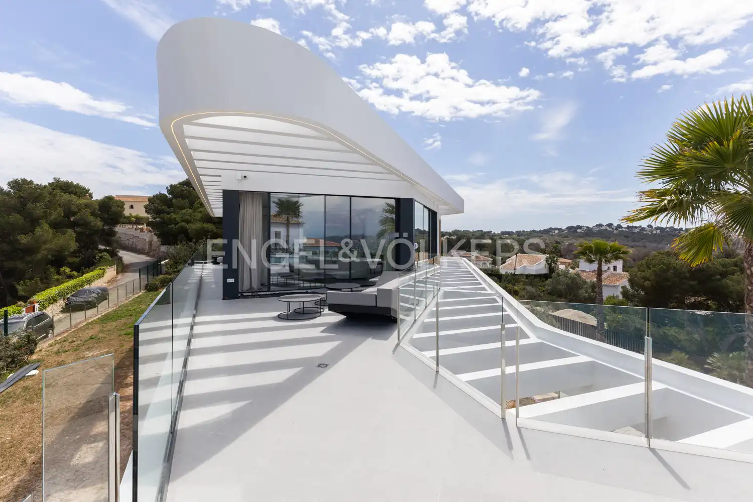 Terrace of Country homes for sale in Jávea / Xàbia  with Air Conditioner, Heating and Private garden