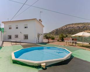 Exterior view of House or chalet for sale in Colomera  with Swimming Pool