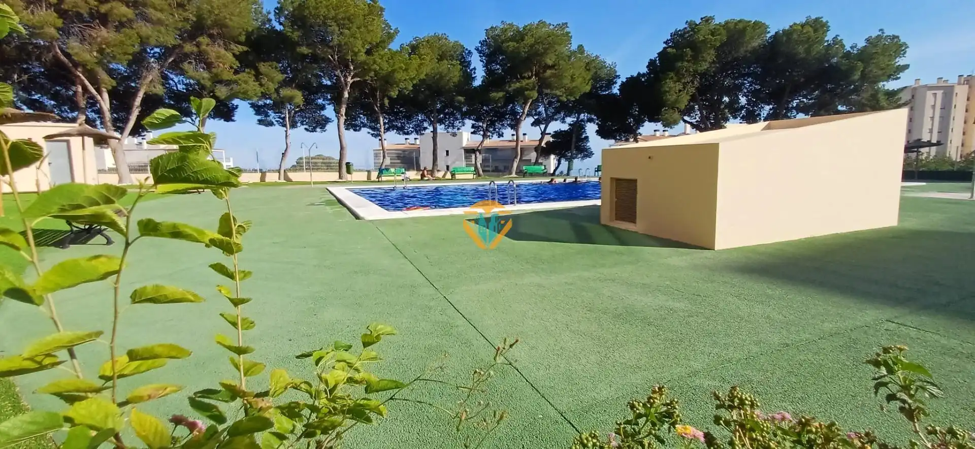 Swimming pool of Flat for sale in Villajoyosa / La Vila Joiosa  with Terrace, Furnished and Community pool
