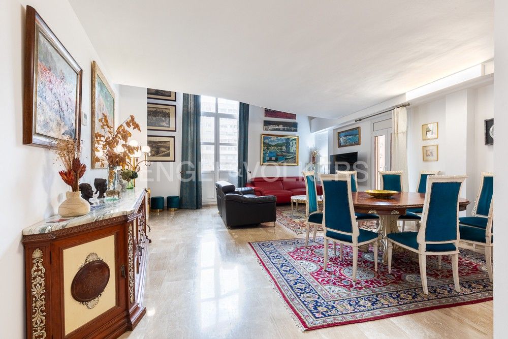 Living room of Apartment to rent in  Valencia Capital  with Air Conditioner, Heating and Storage room