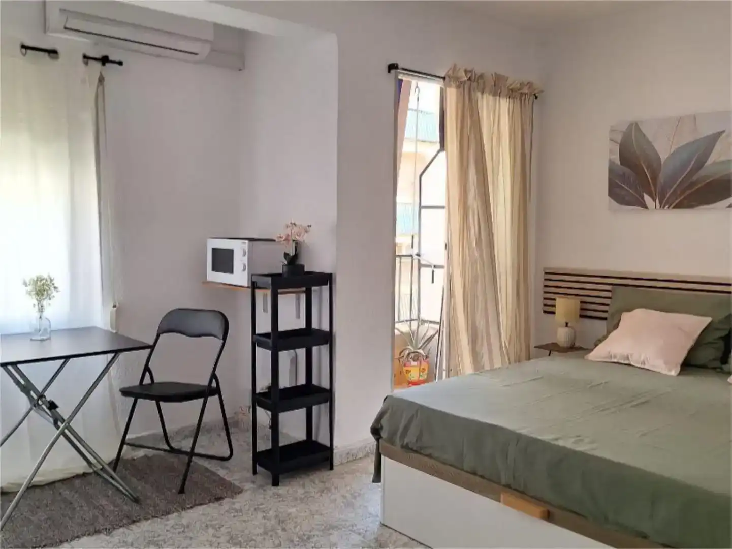 Schlafzimmer von Wohnungen zur untervermieten in Plaza Xúquer