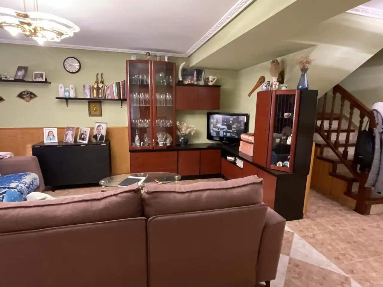 Sala de estar de Casa o chalet en venta en Alesanco con Terraza, Trastero y Amueblado