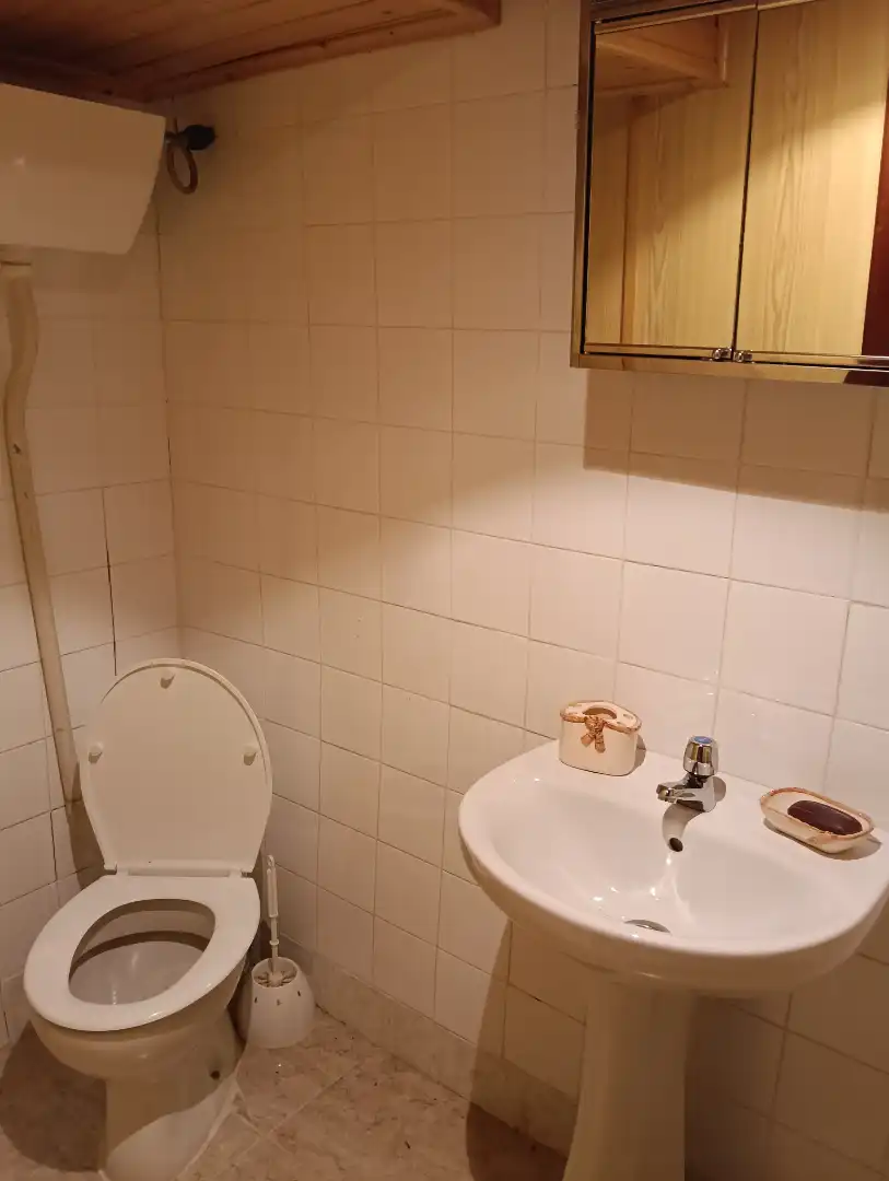 Baño de Casa adosada en venta en Vilasantar con Jardín privado