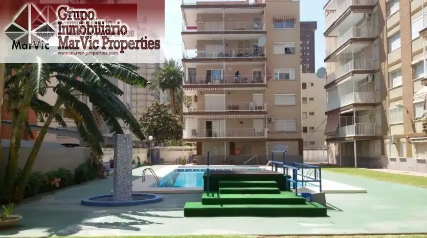 Exterior view of Study for sale in Benidorm  with Furnished and Community pool