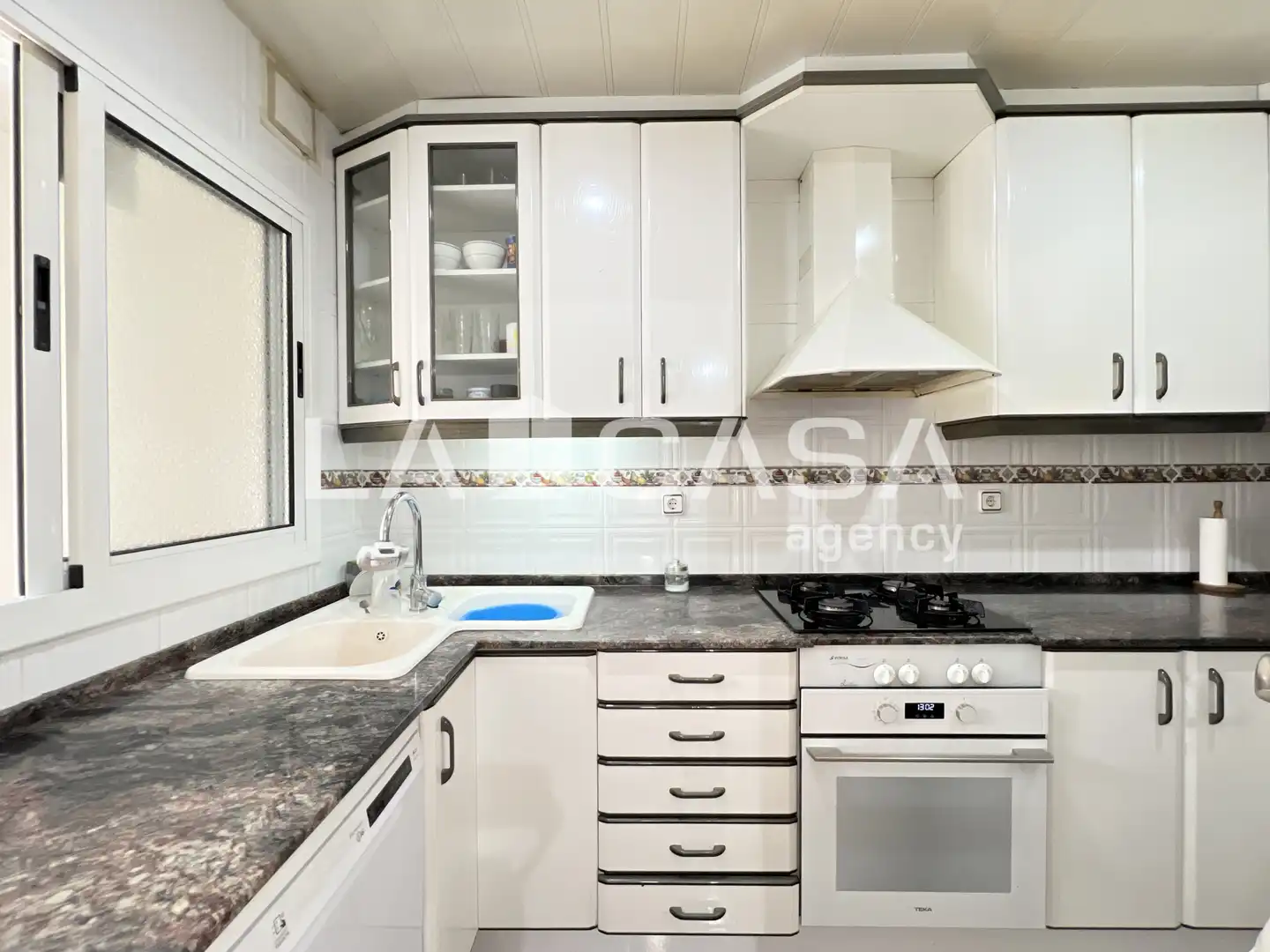 Cocina de Casa o chalet en venta en Badalona con Calefacción y Terraza
