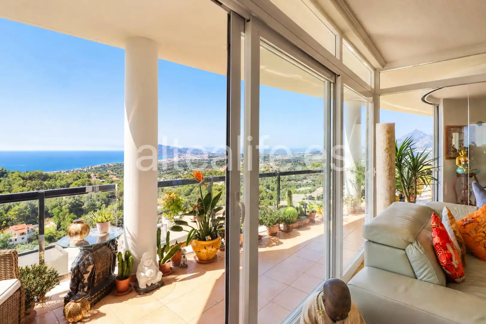 Terrassa de Apartament en venda en Altea amb Aire condicionat, Terrassa i Forn