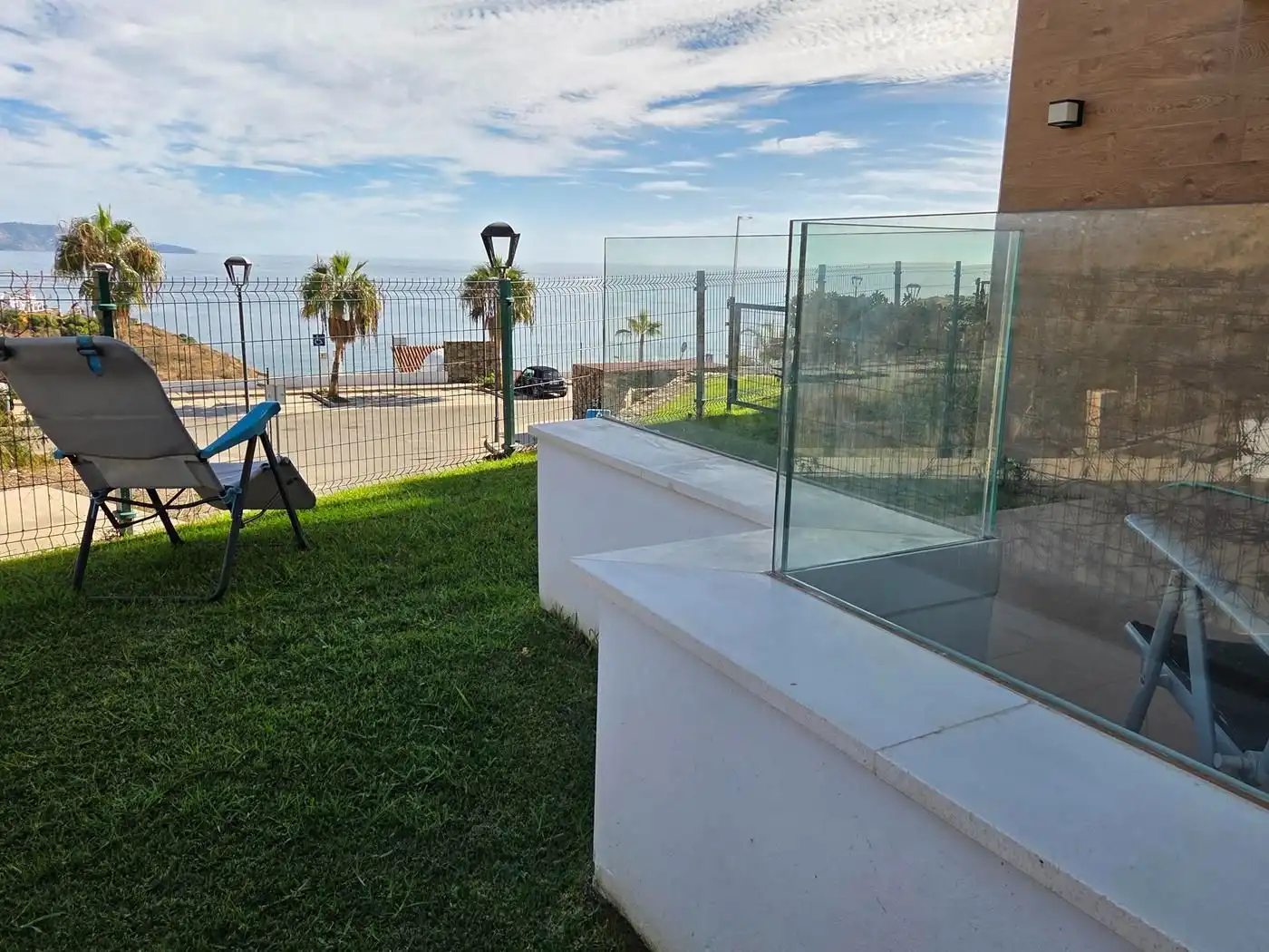 Jardí de Apartament de lloguer en Torrox amb Aire condicionat, Calefacció i Terrassa