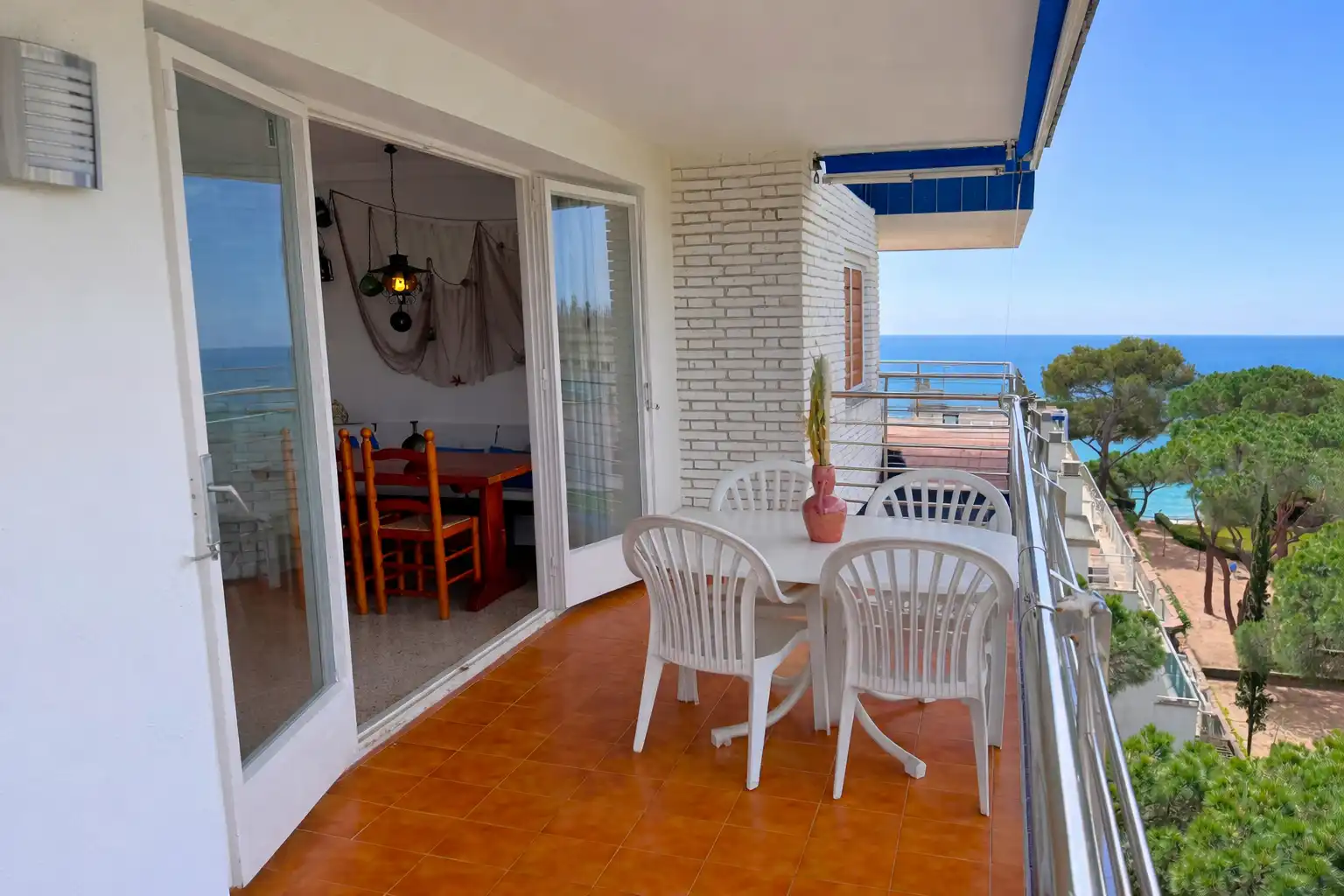 Terrasse von Wohnung zum Verkauf in Castell d'Aro, Platja d'Aro i s'Agaró mit Möbliert