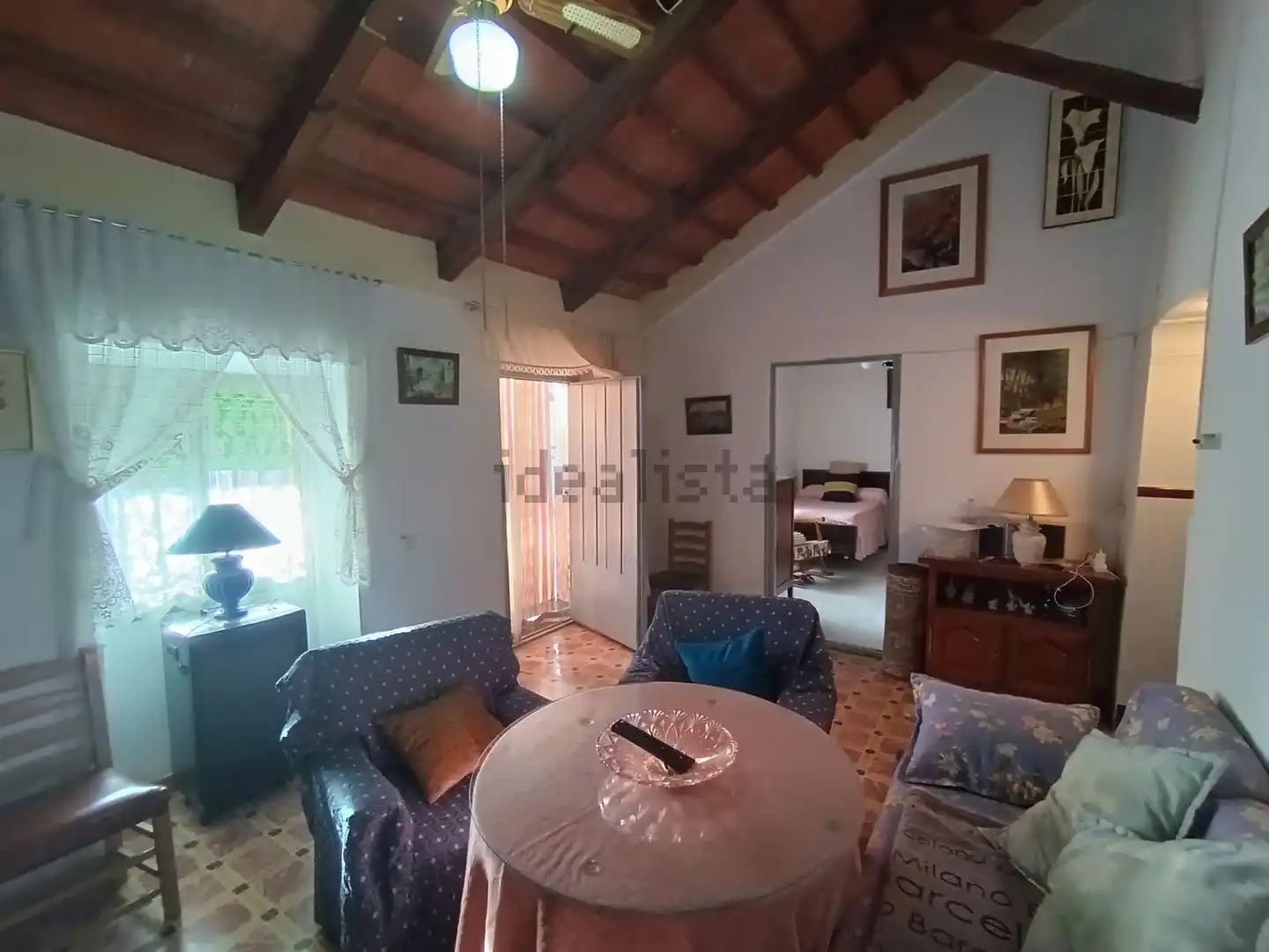 Sala de estar de Piso en venta en Calzada de Calatrava con Jardín privado