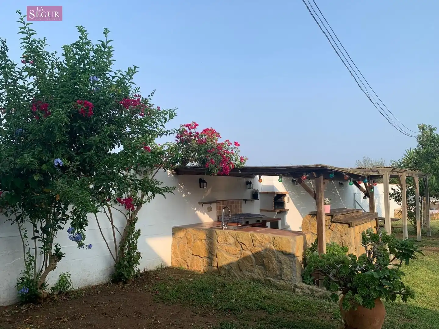 Terraza de Casa o chalet en venta en Conil de la Frontera con Aire acondicionado, Jardín privado y Terraza