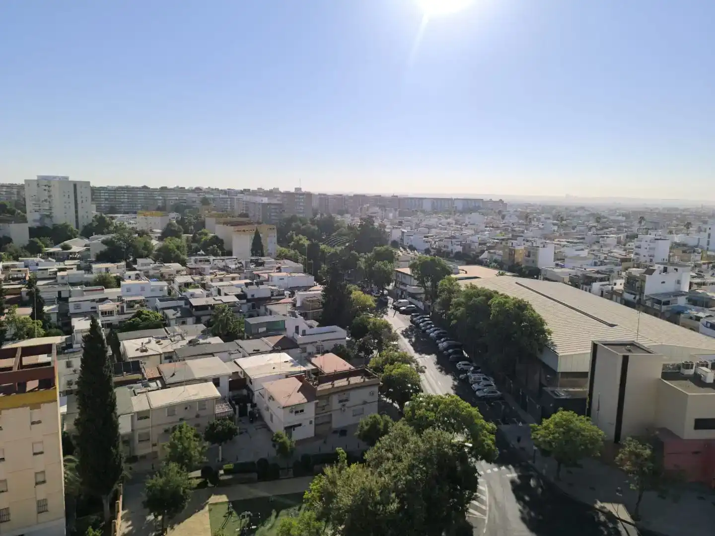 Vista exterior de Pis en venda en  Sevilla Capital amb Aire condicionat
