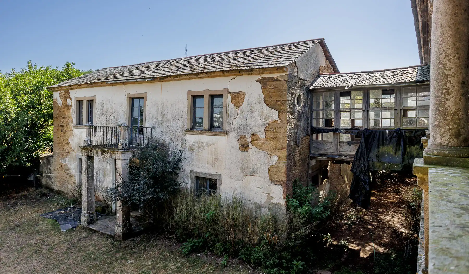 Exterior view of Country homes for sale in Bóveda  with Furnished