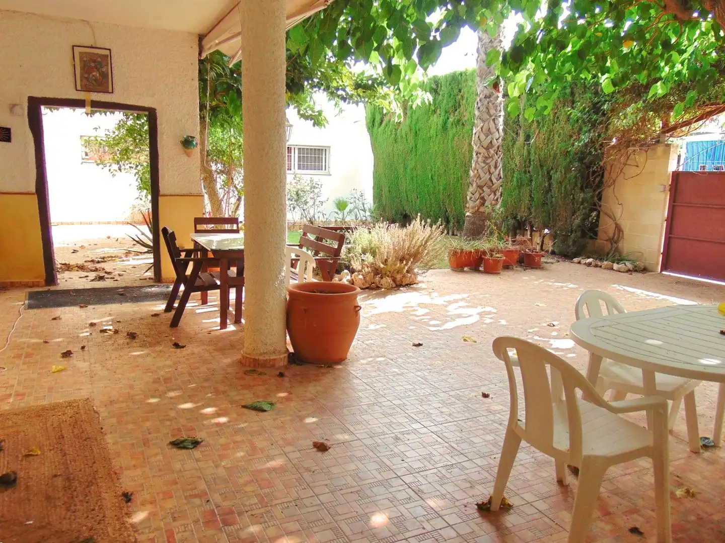 Terrassa de Casa adosada en venda en San Pedro del Pinatar amb Aire condicionat, Calefacció i Jardí privat
