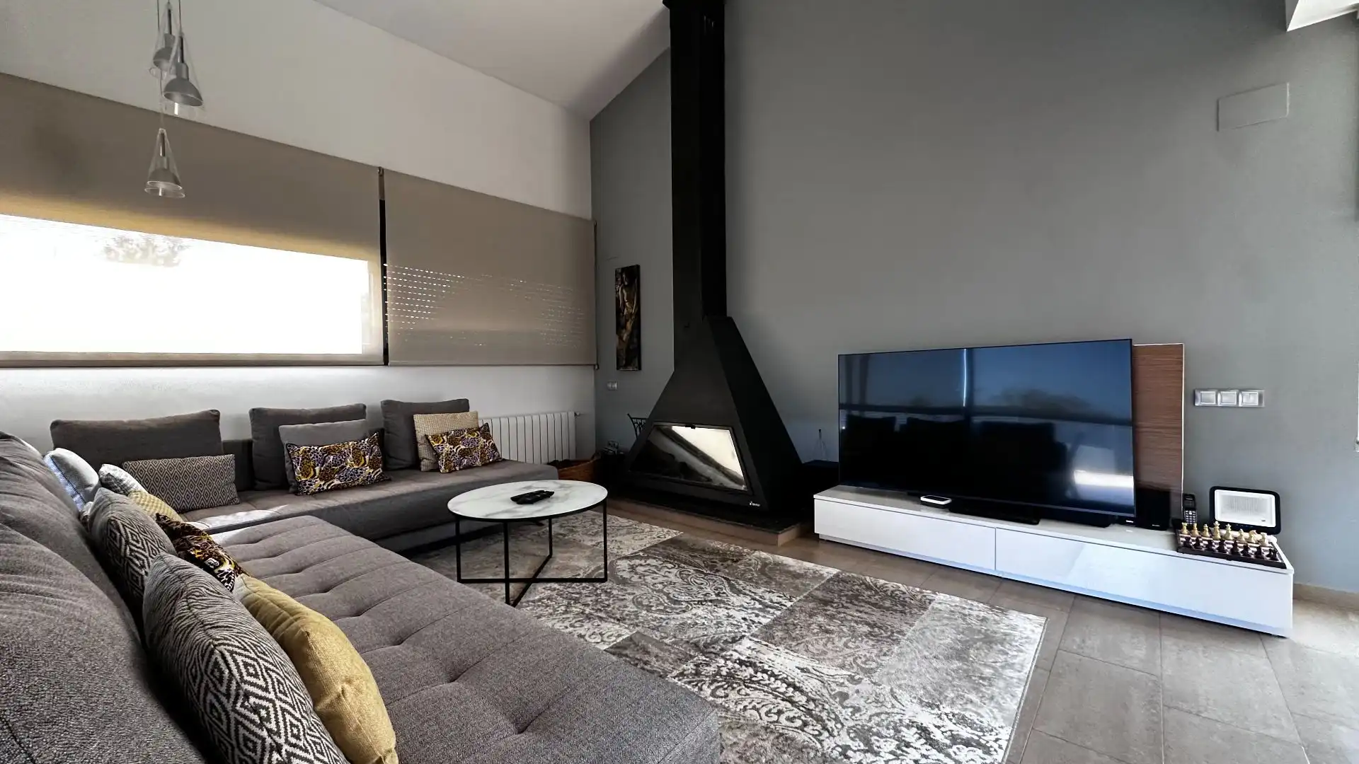 Living room of Houses for sale in Roquetes  with Air Conditioner, Heating and Private garden