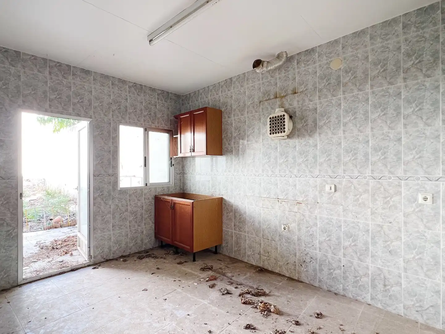 Cocina de Casa adosada en venta en Alberic con Jardín privado