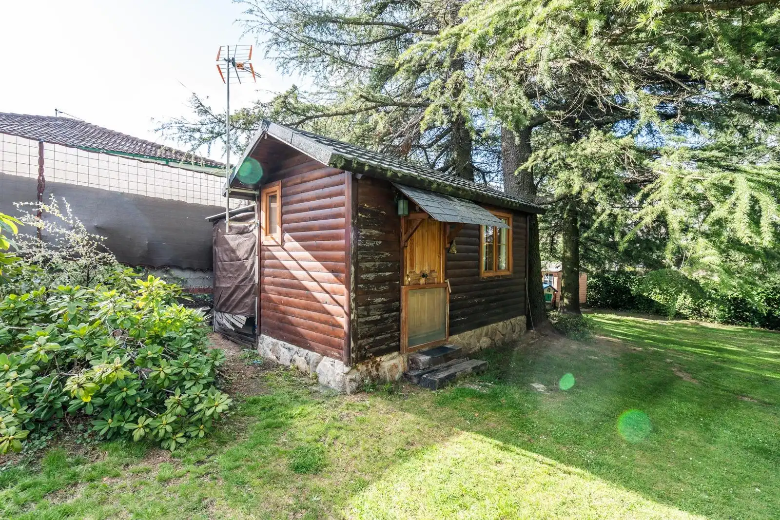 Vista exterior de Casa o chalet en venta en El Espinar con Calefacción, Jardín privado y Terraza