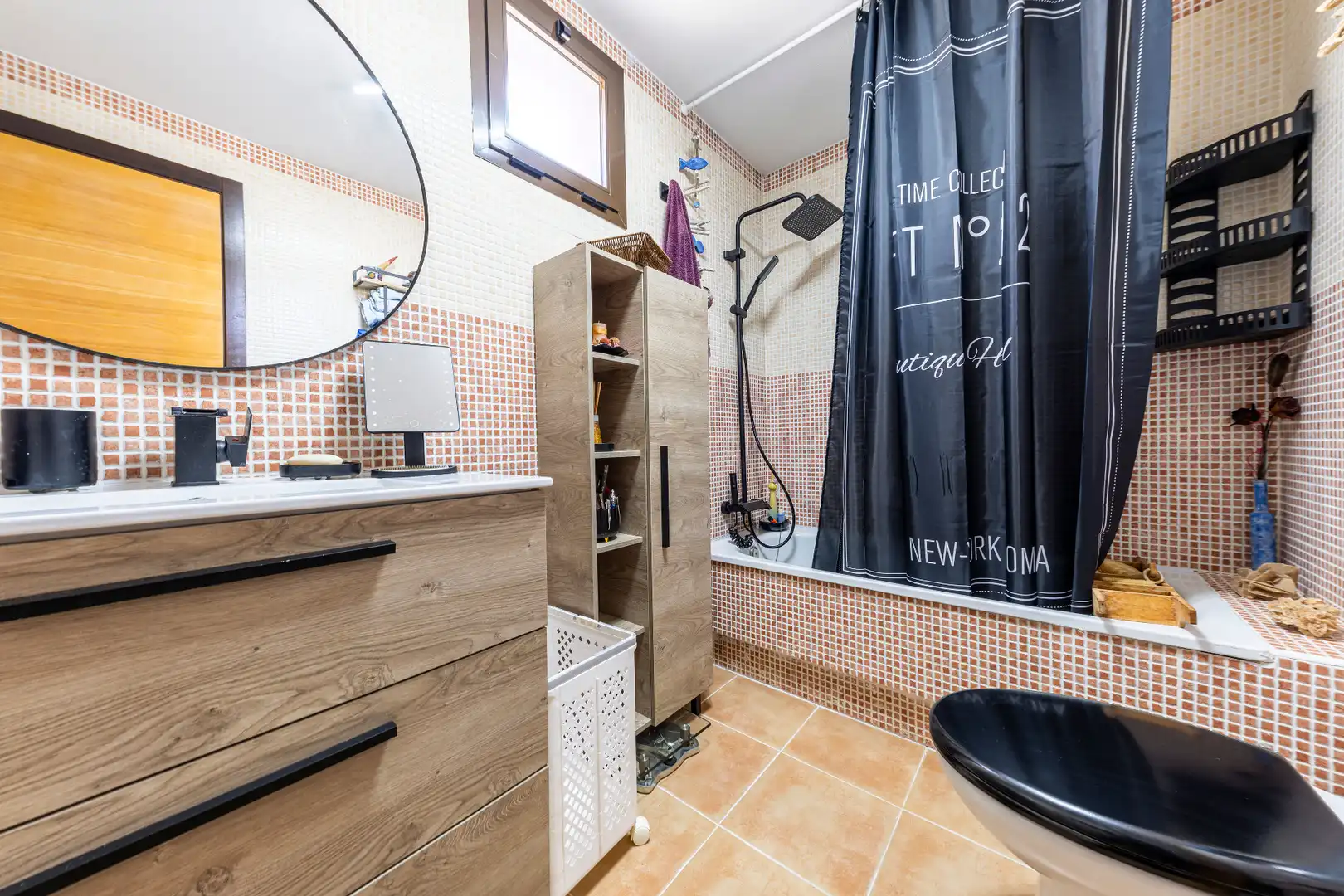 Badezimmer von Wohnungen zur Miete in Águilas mit Klimaanlage, Heizung und Terrasse