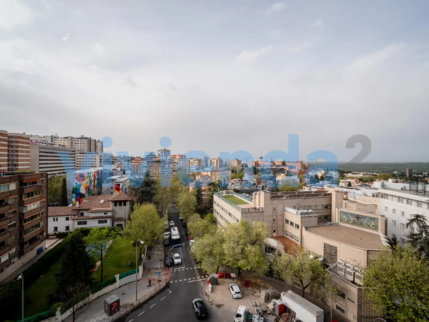 Exterior view of Flat for sale in Madrid  with Air Conditioner, Heating and Terrace