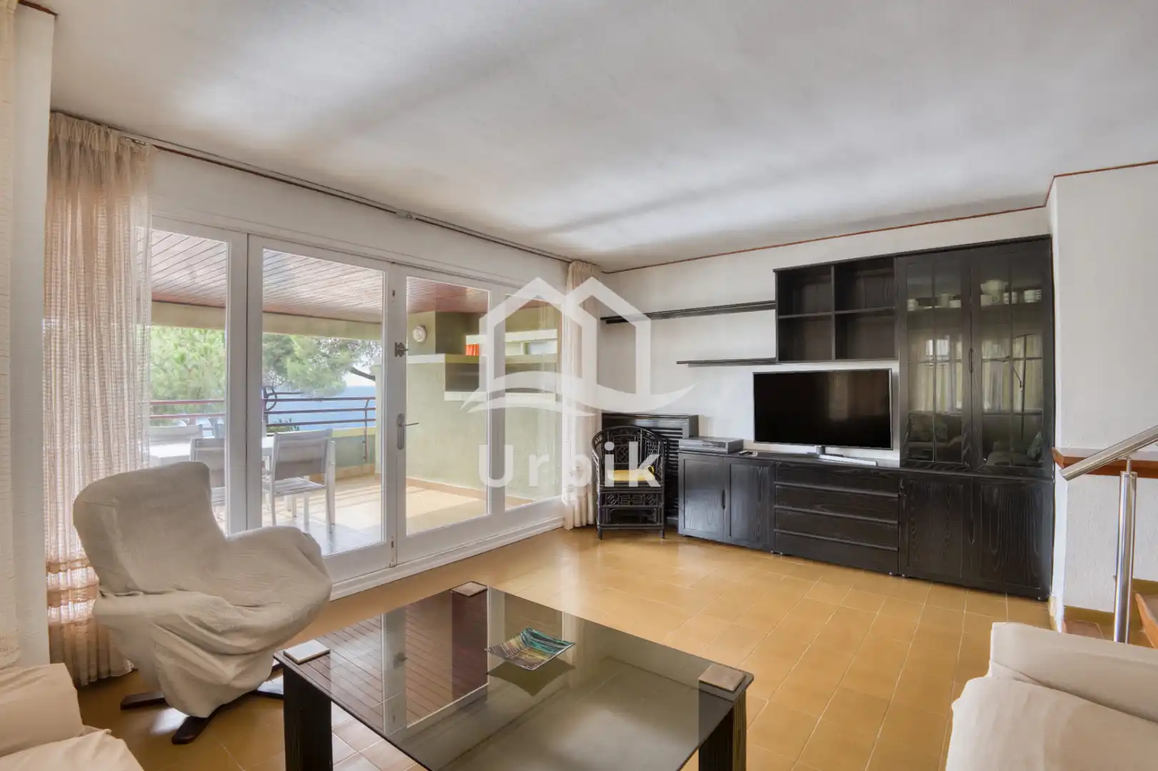 Wohnzimmer von Wohnung zum Verkauf in Castell d'Aro, Platja d'Aro i s'Agaró mit Terrasse, Möbliert und Balkon