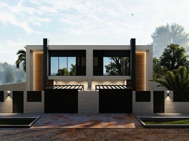 Casa aparellada amb piscina en venda a Cubas de la Sagra