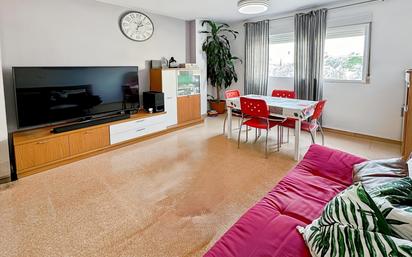 Living room of Flat for sale in Villajoyosa / La Vila Joiosa  with Air Conditioner and Balcony