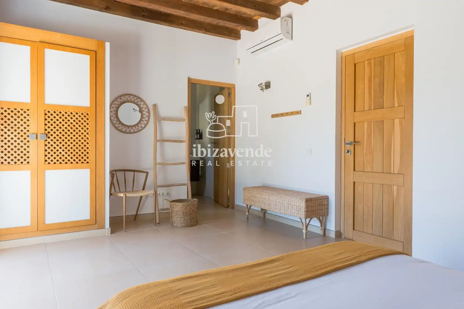 Habitación de Casa o chalet de alquiler en Santa Eulària des Riu con Aire acondicionado, Calefacción y Terraza