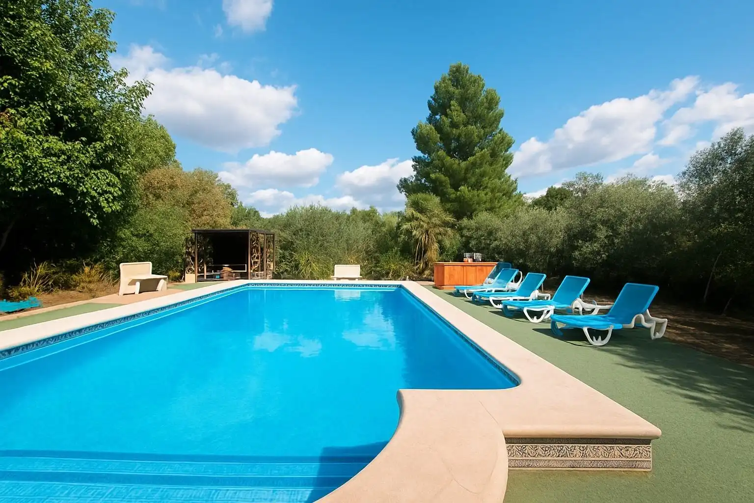 Swimming pool of Houses for sale in Villena  with Storage room and Swimming Pool
