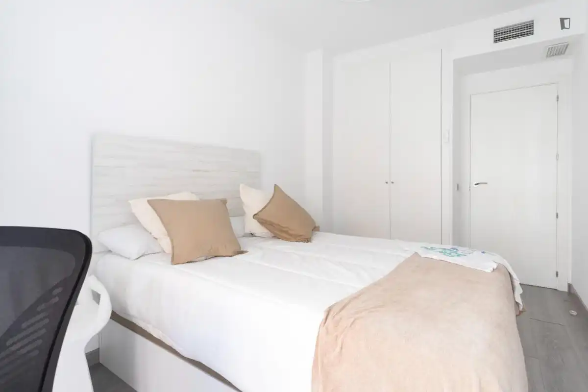 Bedroom of Apartments for rent in Madrid  with Heating, Furnished and Oven