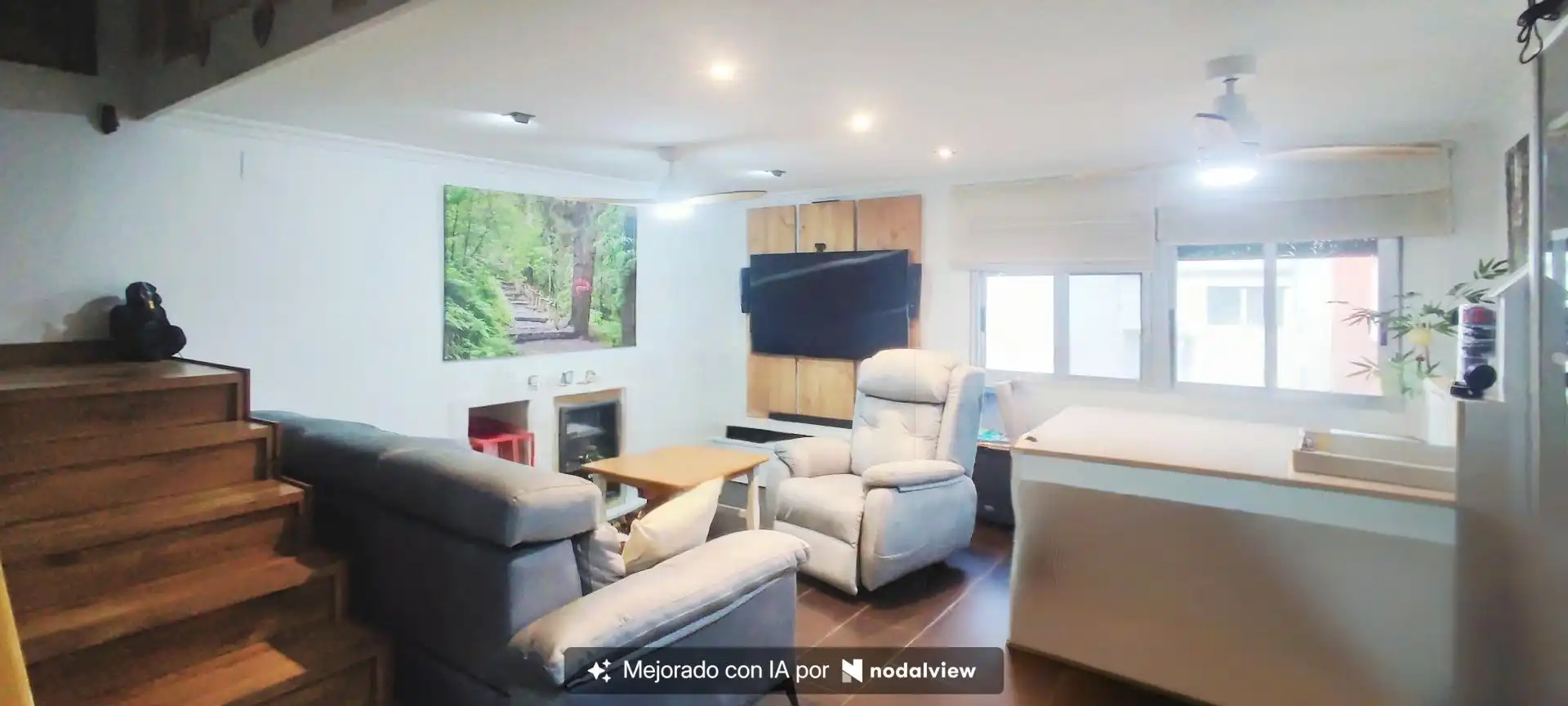 Sala de estar de Casa adosada en venta en El Genovés, Valencia
