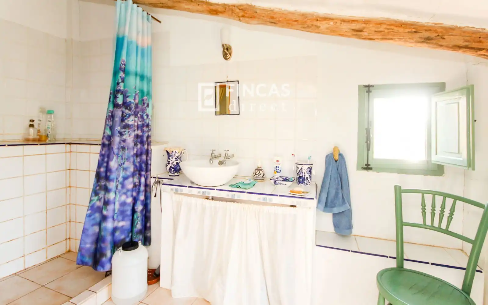 Baño de Finca rústica en venta en Benifallet con Calefacción, Trastero y Amueblado