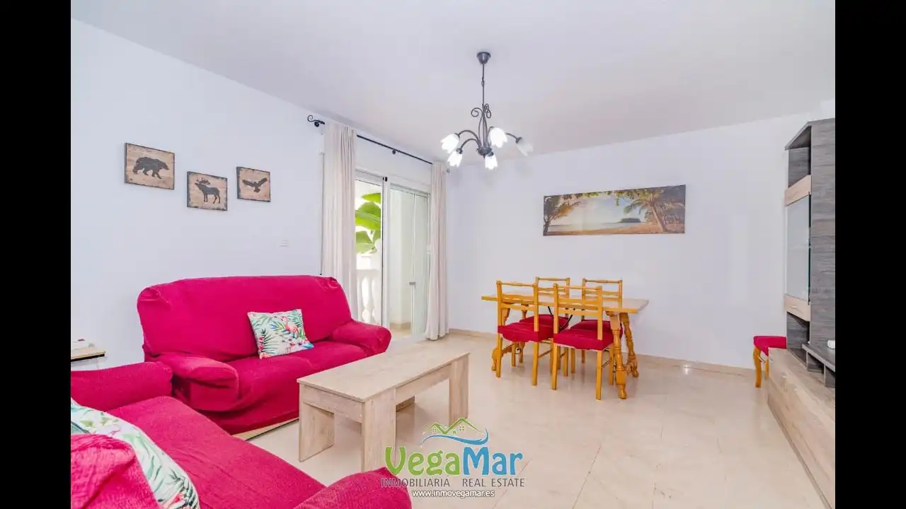 Wohnzimmer von Erdgeschoss zum Verkauf in Almuñécar mit Terrasse und Möbliert
